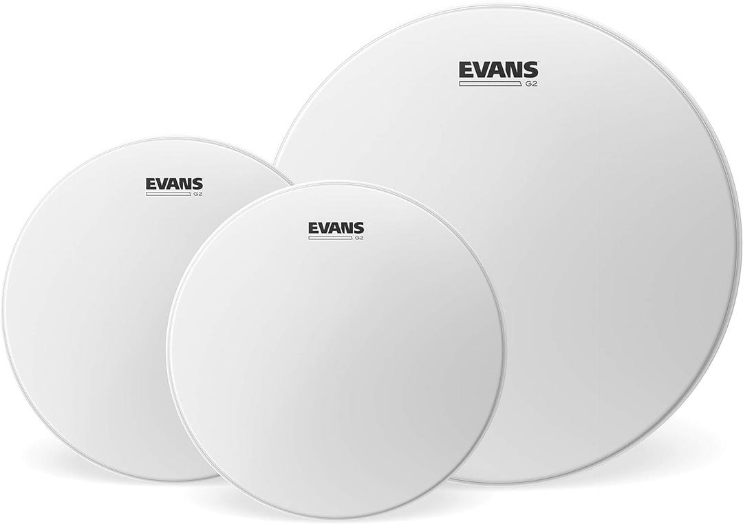 Evans Drum Heads - G2 Coated Rock Tompack (10 inch, 12 inch, 16 inch)