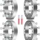 ECCPP 4PCS 1.5" 8x6.5 to 8x6.5 Wheel Spacers Adapters 8 lug 8x165.1mm for 1999-2004 for GMC Sierra 2500 |2001-2010 for GMC Sierra 2500 HD |2000-2011 for GMC Yukon XL 2500