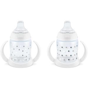 NUK Learner Cup, 6+ Months, Timeless Collection,5 Oz, Pack of 2 BPA Free, Spill Proof Sippy Cup