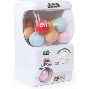 Home Gachapon Machine Party Toys Anniversary Gifts Novelty Toys Christmas Toys Couple Gifts Send to Others(Contains 21 blank capsules)