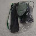 Ceiling Fans with Lights,36" LED Fan Light Hanging with Hook,Plug in Ceiling Fan Light,Hook Type Ceiling Fan,40W,3000-6500k,Remote Control,Portable Fan for Camping Bed,Patios,(Black)