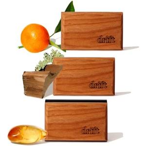 Drift Car Air Freshener Starter Kit - Wooden Deodorizer - Vehicle Odor Remover - Auto Scent Diffuser - Long-Lasting Car Freshening - Variety 3 Pack - CLIP INCLUDED