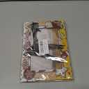 2 x Merry Christmas Picture Frame, Winter Holiday Decorations Holiday Gifts,Gingerbread Men Theme Photo Frame Signs, Wooden Tabletop Photo Frame With Stand, Christmas Frame Gifts for Family Friends-C06