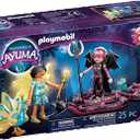 Playmobil Adventures of Ayuma Crystal Fairy and Bat Fairy with Soul Animals
