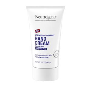 4 x Neutrogena Norwegian Formula Moisturizing Hand Cream for Dry, Rough Hands, Fragrance-Free Glycerin Hand Lotion for Softer Skin, Concentrated Intensive Hand Cream, 2 oz