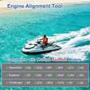 Engine Alignment Tool Kit Compatible with Sea-Doo 2-Stroke & 4-Stroke