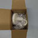 OUTXE Wreath Hanger for Front Door, Upgraded Suction Cup Reef Hook for Glass Window/Over Door, Christmas/Thanksgiving/Halloween/July 4th/Easter/Valentine/Spring/Summer/Fall (White, 2-Pack)