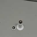 Adjustable Height Magnetic Door Stopper, Heavy Duty Magnetic Doorstop, 304 Stainless Steel Door Holder with Wall & Floor Mounted (White)