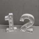 Number Led Decorative Light for Parties Weddings and Birthdays Romantic Digital Shaped Lamp for Bedroom and Living Room Decor