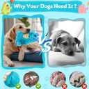 Interactive Monster Dog Chew Toys to Keep Them Busy  Enrichment Squeaky Treat Dispensing Chew Dog Toys for Boredom and Stimulating, Tough Plush Dogs Toy for Large Medium Dogs (A-Green)