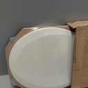 Bemis 500EC Durable Wood Toilet Seat with Easy Clean Hinges, Made in USA, Round, Biscuit
