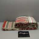 Eddie Bauer - King Quilt Set, Reversible Cotton Bedding with Matching Shams, Home Decor for All Seasons (Yakima Red, King)