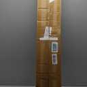CroBlissful 2 Set 6 x 6 x 48" Post Sleeve Vinyl Post Wrap (Actual 5.5 x 5.5") Weatherproof Outdoor White Porch Column Wraps for Lasting Easy Installation on Patio Fence Mailboxl(Smooth Design)