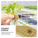 VIVOSUN 1" Rockwool Cubes, 200 Plugs Stonewool Starter Grow Cubes for Cuttings, Cloning, Plant Propagation, Seed Starting, Hydroponic Grow Media for Vigorous Plant Growth