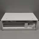 Wisuce Bamboo Mail Organizer Countertop Desktop with Drawer - Desk File Organizer for Office Supplies All-in-One Desk File Drawer with Pencil Holder for Paper Letter Envelope Bill (1 White)