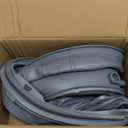 WM3400CW/00 Door Gasket For LG WM3400CW/00 Washer Door Boot WM3700HWA/03 WM3600HWA/00/03 MDS65736915 Door Gasket Seal Parts,Compatible For LG Front Load Washer Door Seal Replaces 4964148,EAP12748962