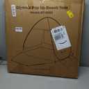 Glymnis Pop Up Beach Tent Beach Shade Tent for 1-4 Persons Sun Shelter UPF 50+ Enclose Zipper Door Portable Easy Up Beach Tent (EXP 08/12/26)