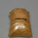 WelvetBLK Gold Sheer Curtains 84 Inches Long 2 Panels Set for Bedroom Living Room, Soft Solid Airy Elegant Geometric Jacquard Clip Light Filtering Curtains Drapes, Gold, 2Pcs Total Wide 84" Inch