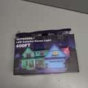 400Ft Permanent Outdoor Lights for House Waterproof, IP67 LED Eave Lights with App/Remote Control, Outdoor Permanent led Lighting for House Roof Decor,Christmas,Party,All Holiday and Daily