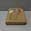 Rolled Ice Cream Maker Kit for Home, DIY Ice Cream Roll Pan with Scrapers, No Machine Required, Fun Ice Cream Maker for Kids, Family, Parties and Summer Desserts (Green, M-8.85x6.88 inch)