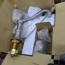 Kingston Brass KS1978AL Heritage Widespread Lavatory Faucet with Metal lever handle, Brushed Nickel