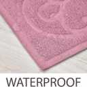 PetLike Cat Litter Box Mat, Thick Kitty Litter Trapping Mat, Durable,Waterproof &Washable with Non-Slip Backing, Soft on Kitty Paws and Easy to Clean, BPA Free