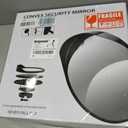 Angooni 16" Convex Driveway Mirror, Upgrade Wide Angle View, Adjustable Blind Spot Mirror, Traffic Mirrors, Security Mirrors Indoor and Outdoor, Parabolic Safety Mirrors