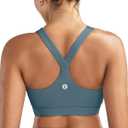 RUNNING GIRL Sports Bras for Women High Support Moulded Cup High Impact Sports Bras Racerback Workout Running Yoga Bra (XXL)