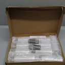 Flickering Flameless Candles Battery Operated with Remote and 2/4/6/8 H Timer Acrylic Led Pillar Candles Pack of 9 (appr D2.3"xH5.5"6.5"7.5")with Realistic 3D Wick Candles for Home Decor(White)