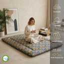 Zelladorra Japanese Floor Mattress, Futon Mattress, Twin