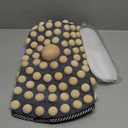 Wood Foot Acupressure Mat - Ergonomic Foot Massager Mat for Feet Relax, Wood Massage Tool -Foldable Pressure Point Pad