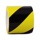 GGR Supplies SST-618C Black & Yellow Hazard Warning Safety Stripe Tape: 4" in. Wide x 18 yds.