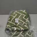 Kitchen Rugs Sets of 2-Colorful Non Slip Kitchen Mats for Floor-Thick,Moroccan Style Kitchen Decor Floor Mat Runner Carpet for Hallways Entryway Laundry Washable(20"x32"+20"x48",Sage Green)