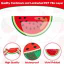 2 x Summer Watermelon Countdown Bulletin Board Set Hello Welcome Summer Classroom Decoration Back to School Bulletin Board Colorful Wall Sticker Peel and Stick Cutouts for Classroom Chalkboard Wall Decor