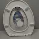 Jool Baby Quick Flip Toilet Seat with Built-in Potty & Splash Guard for Toddler Training, Slow Close (Elongated)