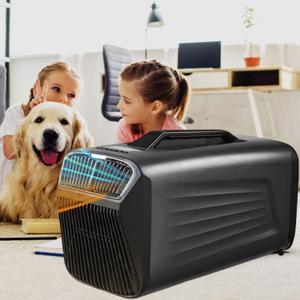 Portable Air Conditioner 5400BTU Cooling&5600BTU Heating,4-in-1 AC Unit with Dehumidifier/Cooler/Fan/Sleep, Low Power Consumption Portable Air Conditioner for Camping Tent,RVs or Home ,Black