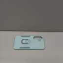 Compatible with Samsung Galaxy S24/S25 Case with Screen Protector Tempered Glass,Heavy Duty Shockproof Full Body Phone Cover Built in Metal Ring Holder Kickstand,2025 Mint Green