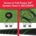 Pocket Hose Ballistic Double UV Edition 100 FT Expandable Garden Hose w/Pocket Pivot Swivel Connector, Anti-Burst Sleeve Reinforced w/Bulletproof Fiber, Lightweight, No-Kink, Compact, AS SEEN ON TV