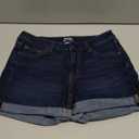 WallFlower Women's Ultra Denim Shorts Mid-Rise Insta Soft Juniors (Standard and Plus), Sizes 6