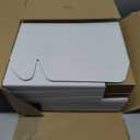 10x10x3 inch Shipping Boxes, White Corrugated Cardboard Box Literature Mailing Shipping Packaging Recyclable Storage Boxes and Craft Gifts Giving Products Business White Box Set of 25 (10''x10''x3'')