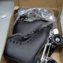 Chicago Quad Roller Skates for Girls & Boys  Durable, Top Performance Indoor/Outdoor Use or Roller Derby - Classic Deluxe Leather High-Top Boots with 60mm Urethane Wheels & Semi-Precision Bearings (Womens 9 / Mens 8, Black)