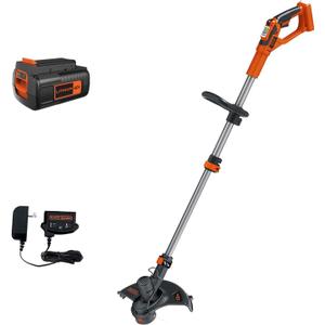 BLACK+DECKER 40V MAX* 13 in. 2in1 Cordless String Trimmer/Edger with POWERCOMMAND Kit (LST136)