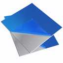2 Pieces 6061 T651 Aluminum Sheet Metal 6 x 6 x 1/4 (0.25") Inch Thickness Rectangle Metal Plate, 6mm Aluminum Sheet, Plate for Crafting, Industry
