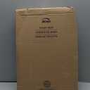 Bemis 7300SLEC Slow Close Toilet Seat, Easy Clean Hinges and Durable Plastic Seat, Made in USA, Elongated, Biscuit
