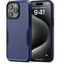 NTG【2023 New Designed for iPhone 15 Pro Max Case, Heavy-Duty Tough Slim Shockproof [2 Layer Structure][Military Grade Protection] Phone Case for iPhone 15 Pro Max(6.7 Inch), Cobalt Blue, Pack Of 5