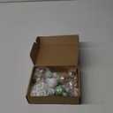 29 Pcs Ball Cake Toppers Bear Cake Decorations with Cute Bear BABY Letter Green Gold White Foam Balloon for Baby Shower Girl Boy (Green)