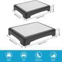 Wefaner Platform Safety Step - Non-Slip Indoor and Outdoor Large Size Mobility Stool, Portable Riser, Anti-Fall Safety Platform for The Elderly, High Rise Stairs