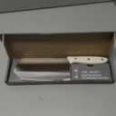 ZHANG XIAO QUAN SINCE 1628 Chinese Meat Cleaver 7.3, Heavy Duty Chopper Knife 40Cr13 Stainless Steel for Meat Vegetable Chef Knife White