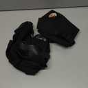 Supet Dog Rear Leg Sleeve to Stop Licking, TPLO Recovery Sleeve After Surgery for Post Surgery, ACL, Leg Wound Protection, with Belly Opening for Male Female Dogs (Black,Large)