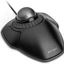 Kensington Orbit Trackball Mouse with Scroll Ring (K75327WW), Black-Grey
